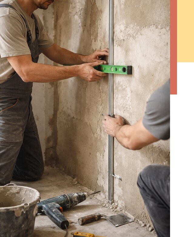 Установка штукатурных маяков в Усть-Джегуте от 7086 руб. — быстро и недорого | ОТДЕЛОЧНИК-Стд