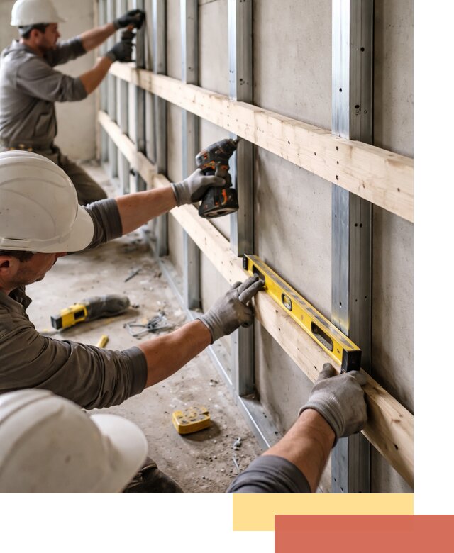 Устройство обрешетки под панели в Усть-Джегуте