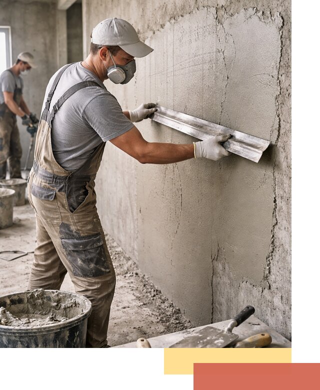 Штукатурка бетонных стен в Усть-Джегуте качественно и долговечно