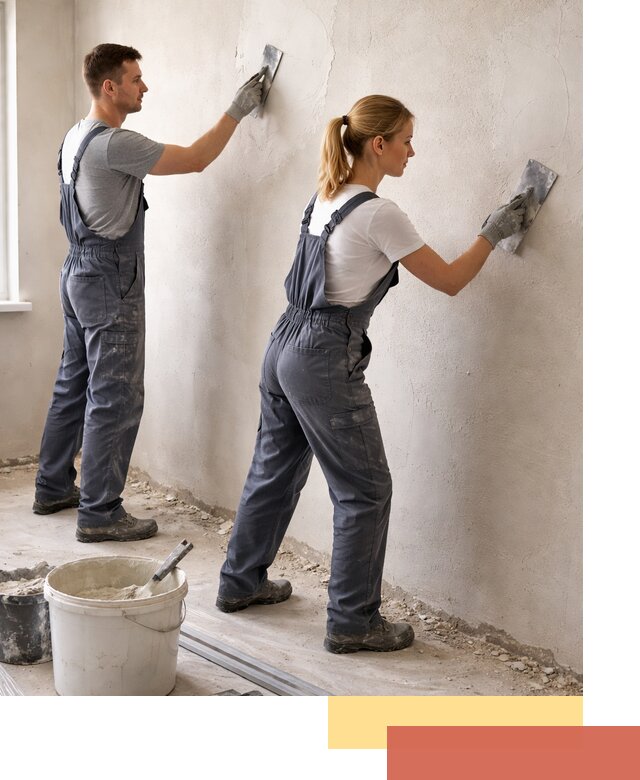 Штукатурка стен под обои в Усть-Джегуте профессионально и быстро