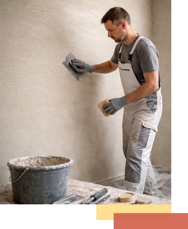 Декоративная штукатурка травертин в Усть-Джегуте для стен и потолков