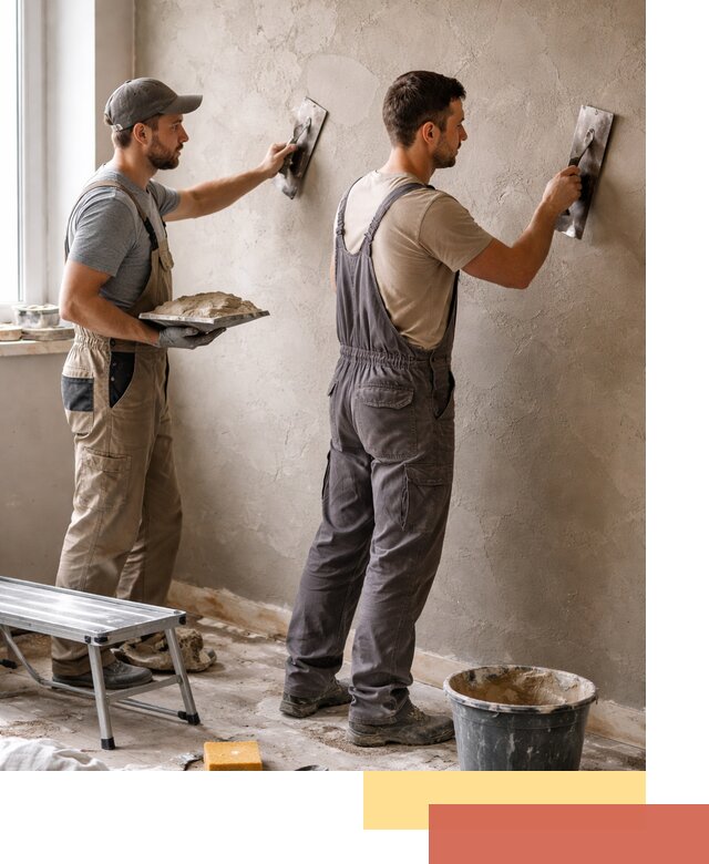 Ремонт декоративной штукатурки и восстановление фактуры в Усть-Джегуте