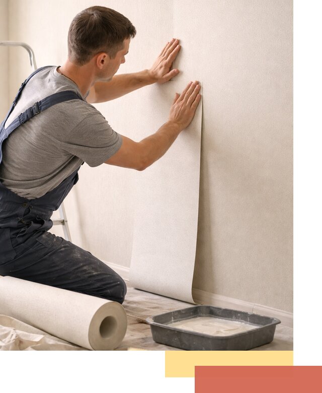 Поклейка флизелиновых обоев в Усть-Джегуте качественно и быстро