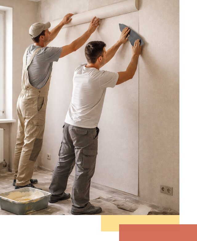 Поклейка виниловых обоев в Усть-Джегуте профессионально и качественно