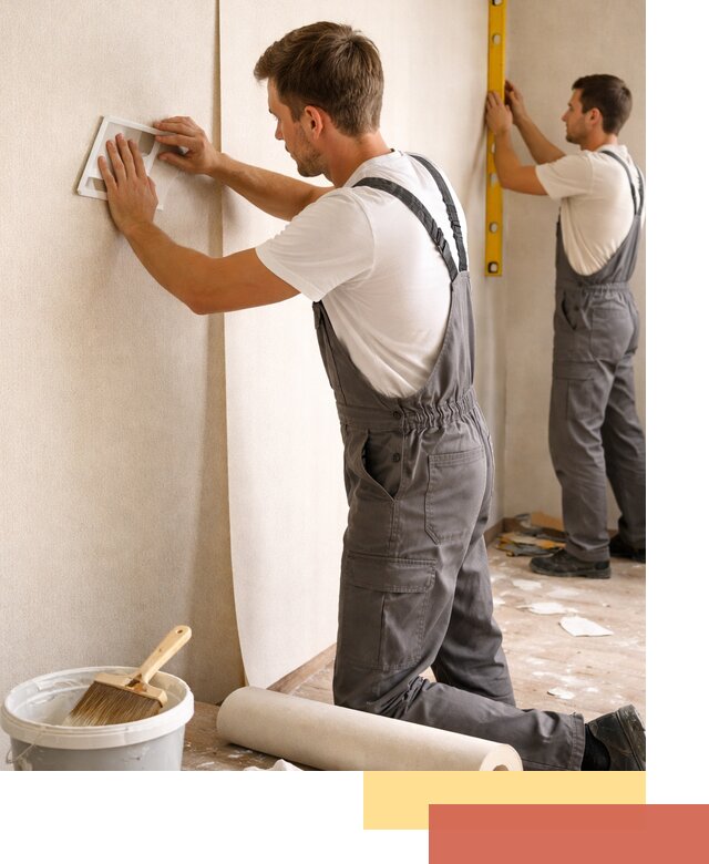 Поклейка бумажных обоев в Усть-Джегуте качественно и недорого