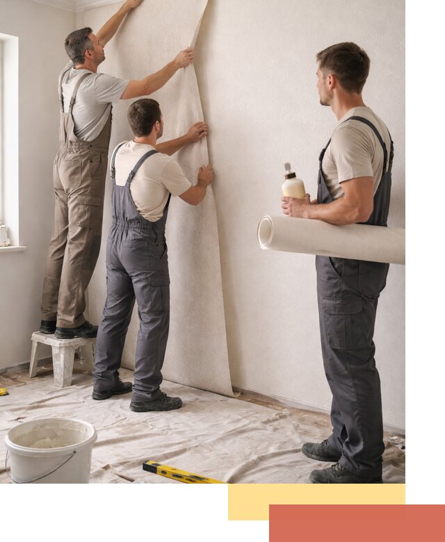 Оклейка стен обоями в Усть-Джегуте — качественно и профессионально