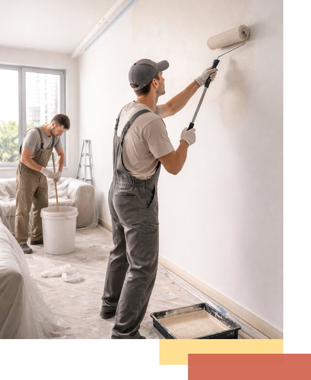 Покраска стен в офисе в Усть-Джегуте — быстрый и качественный ремонт