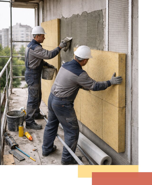 Утепление стен зданий и домов в Усть-Джегуте качественно и надежно