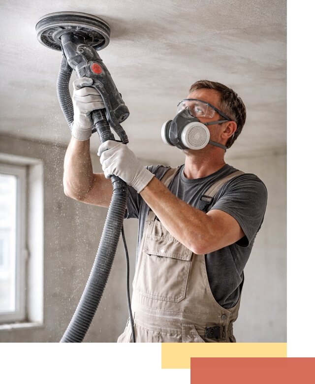 Шлифовка потолка в Усть-Джегуте — качественная подготовка под отделку