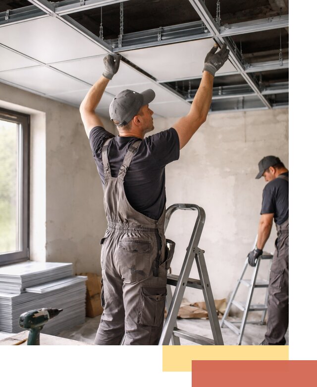 Монтаж кассетного потолка в Усть-Джегуте качественно и быстро