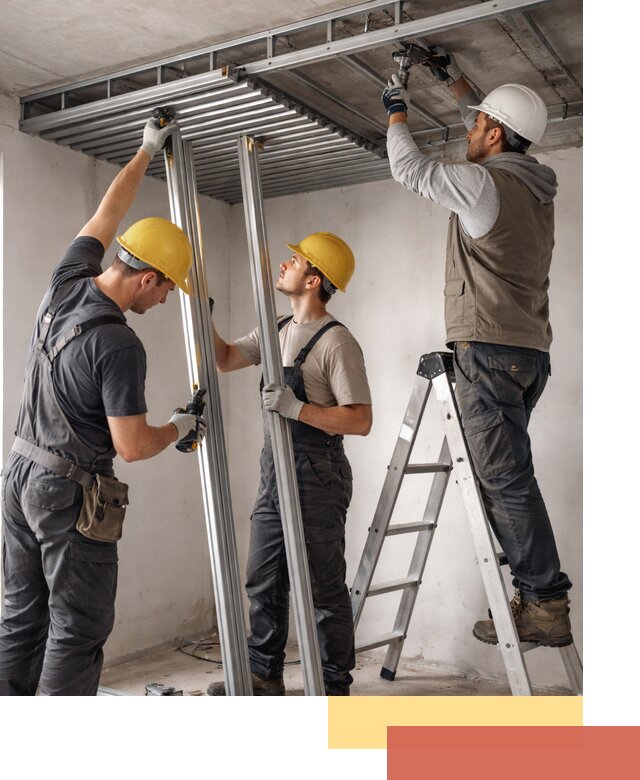 Монтаж реечного потолка под ключ в Усть-Джегуте