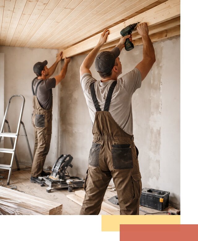 Монтаж потолка из вагонки в Усть-Джегуте профессионально и аккуратно