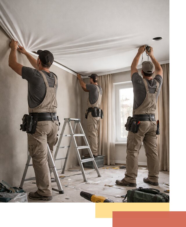 Монтаж матового натяжного потолка в Усть-Джегуте качественно и быстро