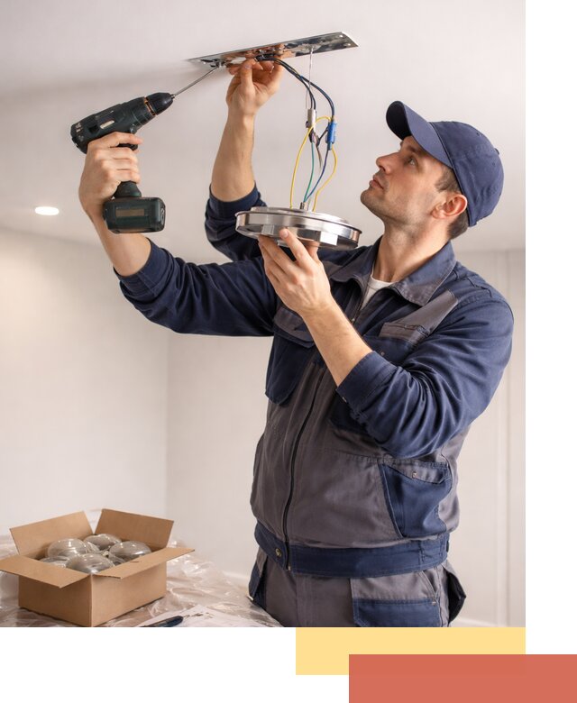 Установка люстры в натяжной потолок в Усть-Джегуте