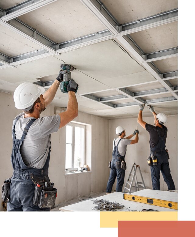 Кессонный потолок из гипсокартона под ключ в Усть-Джегуте