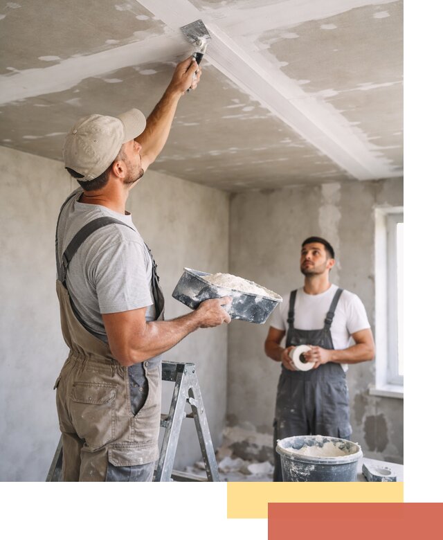 Обработка швов потолка ГКЛ в Усть-Джегуте: качественная заделка и шпатлевка