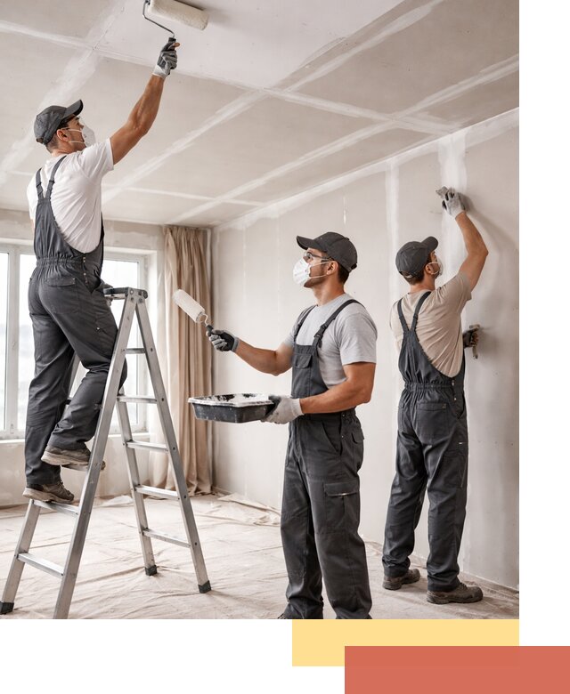 Покраска потолка из гипсокартона в Усть-Джегуте качественно и недорого