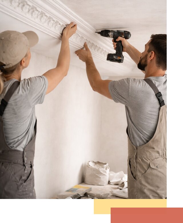 Профессиональный монтаж лепнины на потолок в Усть-Джегуте